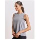 Bodytalk Γυναικεία αμάνικη μπλούζα  1251-903021 Steel